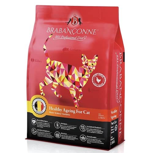 ブラバンソンヌキャットフード高齢猫用