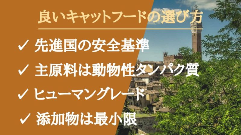 ヨーロッパのキャットフード